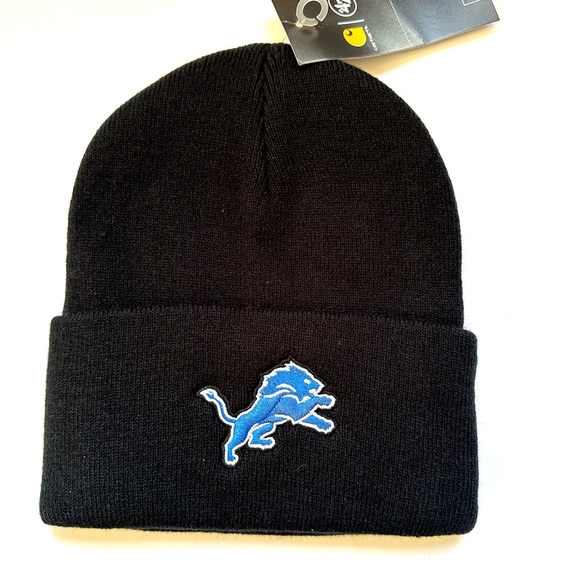 Carhartt X ‘47 Classic Black Detroit Lions Team Cuffed Knit Hat - Picture 2 of 3